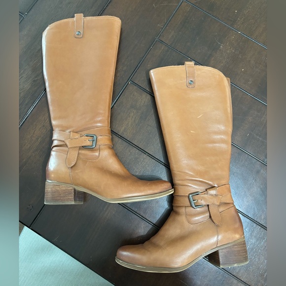 Naturalizer genuine leather knee high boots size 9 - Picture 3 of 4